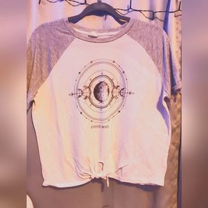 White Ardene crop top, size Medium.